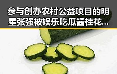 参与创办农村公益项目的明星张强被娱乐吃瓜酱桂花猫曝光幕后故事